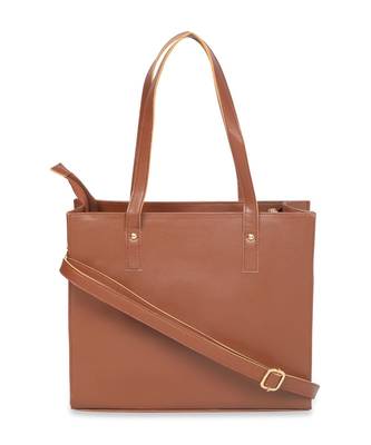Brown Box Tote 2
