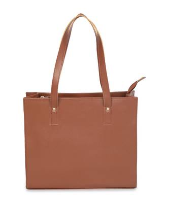 Brown Box Tote 4