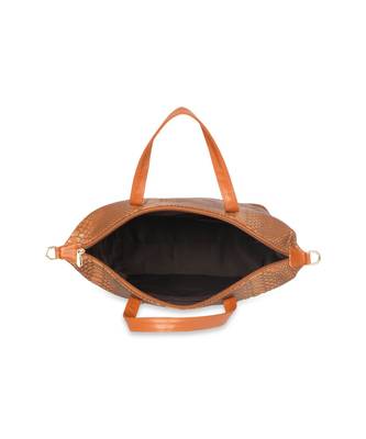 Croc Tan Tote 5