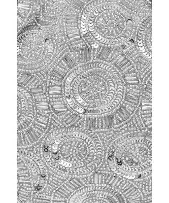 Silver Hand embroidered Potli 4
