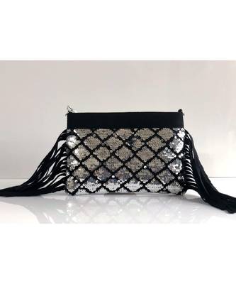 Black Sequenced sling 5