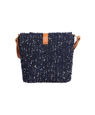 Blue crochet sling 5