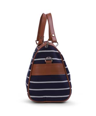 Single Striped Mini Duffle 6