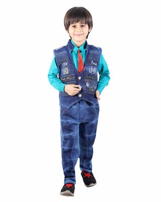 fourfolds boy's 3-piece suit 1