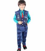 fourfolds boy's 3-piece suit