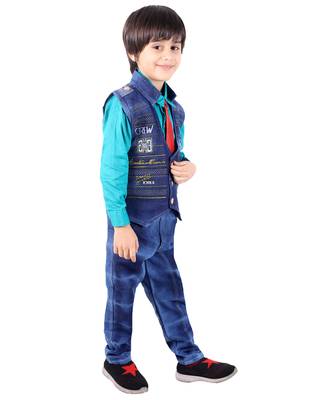 fourfolds boy's 3-piece suit 2