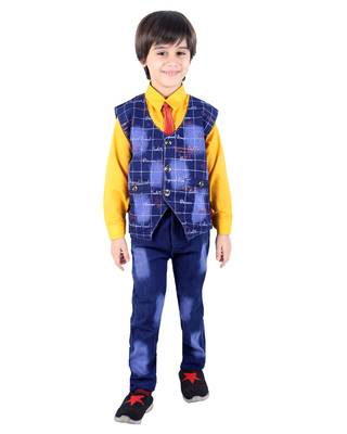 fourfolds boy's 3-piece suit 1