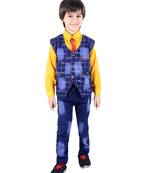 fourfolds boy's 3-piece suit
