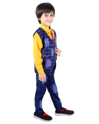 fourfolds boy's 3-piece suit 2