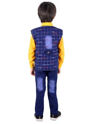 fourfolds boy's 3-piece suit 5