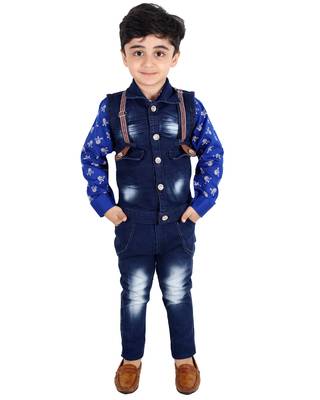 fourfolds boy's 3-piece suit 1