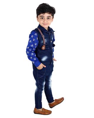 fourfolds boy's 3-piece suit 2