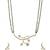 Clear CZ AD American Diamond Mangal Sutra Jewellery for Women - Orniza