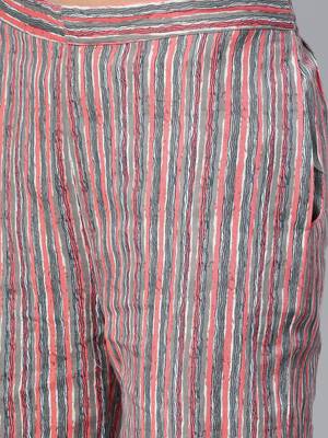 Grey printed khadi salwar 4
