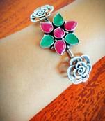Multicolored Floral Bracelet