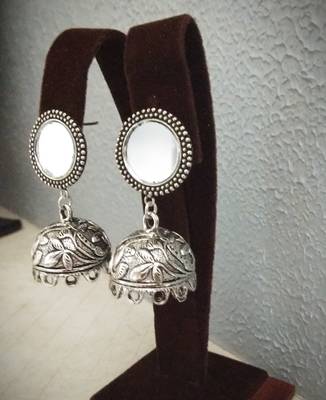 Mirror Stud Jhumka 1