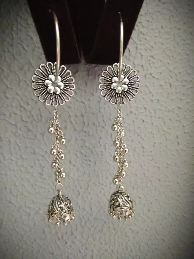 Loop Earring Ghunghroo Dangler Jhumka