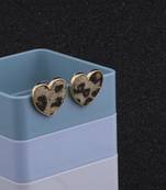 Antique Gold Plated Fancy Party Wear Stud Earring For Women Girl