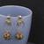 Attractive Gold Plated Stylish Party Wear Dangle Earring For Women Girl