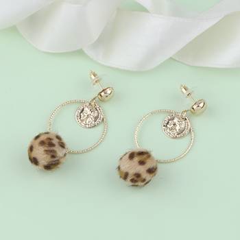 Attractive Gold Plated Stylish Party Wear Dangle Earring For Women Girl 4