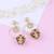 Attractive Gold Plated Stylish Party Wear Dangle Earring For Women Girl
