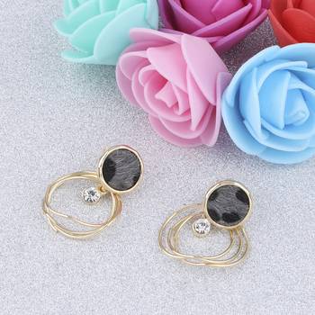 Amzaing  Gold Plated Stylish  Party Wear Stud Earring For Women Girl 3