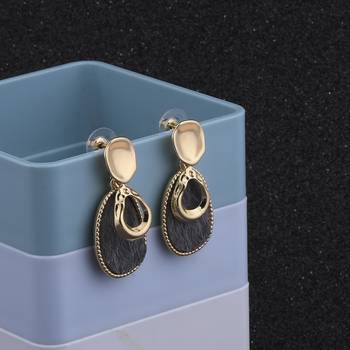 Exclusive Gold Plated Charm Long  Earring For Women Girl 1