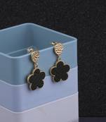 Antique Gold Plated Party Wear Long Earring For Women Girl