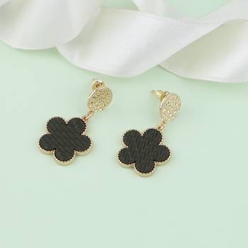 Antique Gold Plated Party Wear Long Earring For Women Girl 4