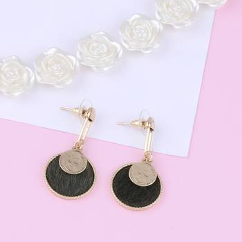 Gold Plated Stylish Designer Dangle Earring For Women Girl 5