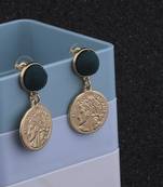 Gold Plated Stylish Fancy Look Dangle Earring For Women Girl