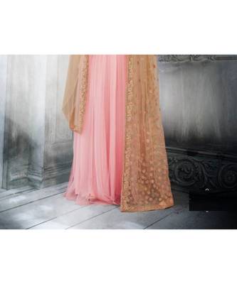 Pink multi resham work net salwar 3