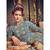Blue resham embroidery georgette salwar