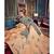 Blue resham embroidery georgette salwar