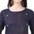 Blue plain rayon party-wear-kurtis