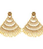 Gold earrings