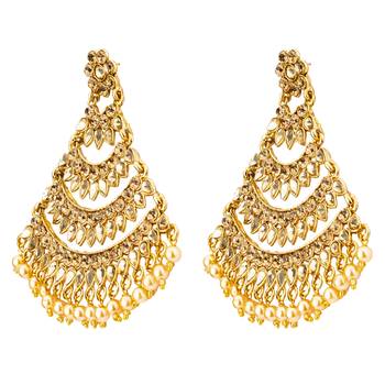 Gold earrings 3