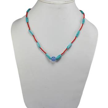 Multicolor Chalcedony Necklaces 2