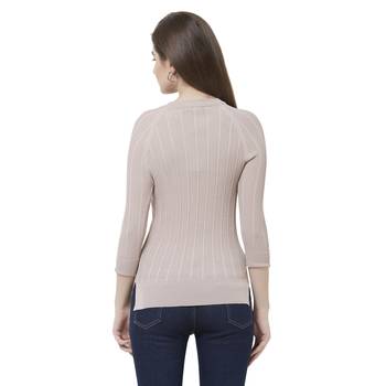 Pink printed rayon tops 4