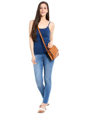 Blue printed cotton tops 3