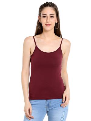 Brown printed cotton tops 1