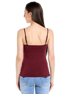 Brown printed cotton tops 3