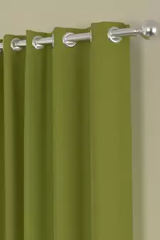 ROSARA HOME Sumo Matty Solid Pack of 2 Curtains