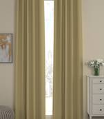 ROSARA HOME Sumo Matty Solid Pack of 2 Curtains