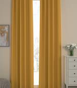 ROSARA HOME Sumo Matty Solid Pack of 2 Curtains