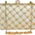 PARTY CLUTCH BAG WHITE & GOLD