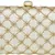 PARTY CLUTCH BAG WHITE & GOLD