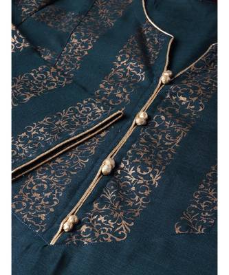 Printed Straight Kurta With Printed Palazzo 5