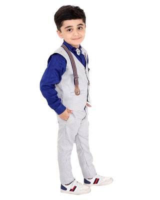 fourfolds boy's 3-piece suit 2
