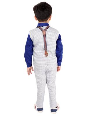 fourfolds boy's 3-piece suit 5